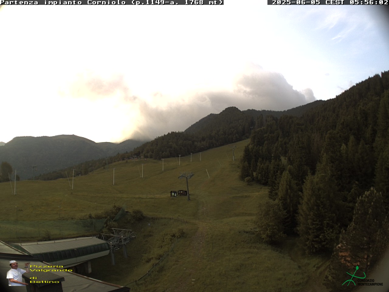 immagine della webcam nei dintorni di Niardo: webcam Montecampione