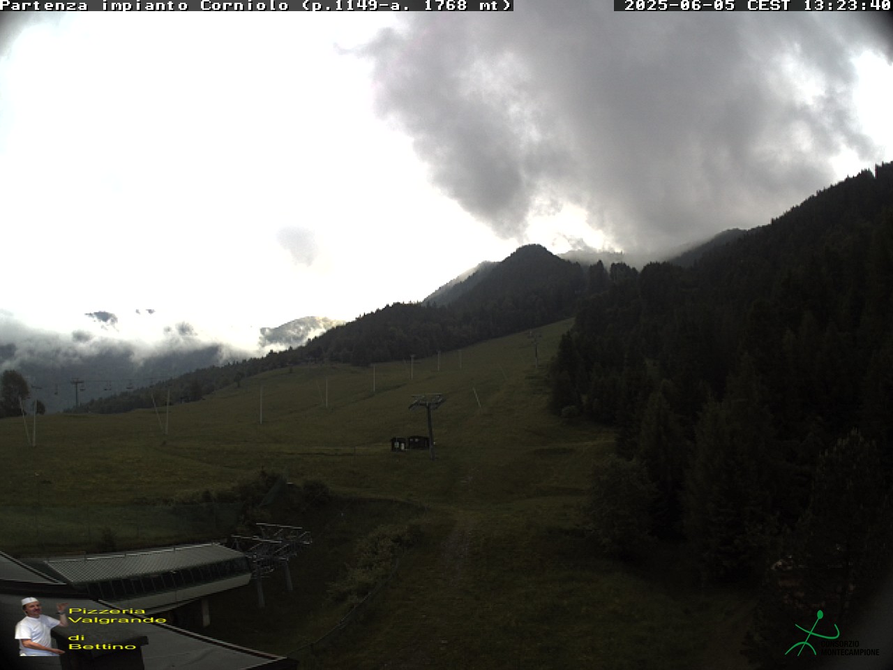immagine della webcam nei dintorni di Pian Camuno: webcam Montecampione