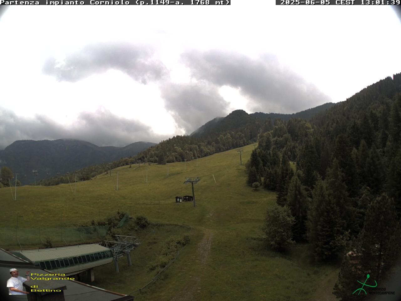 immagine della webcam nei dintorni di Castione della Presolana: webcam Montecampione