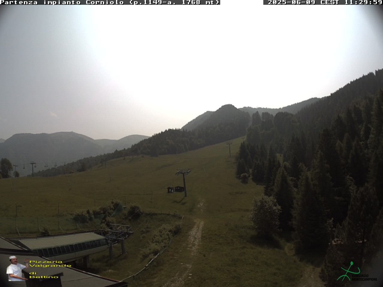 immagine della webcam nei dintorni di Prestine: webcam Montecampione