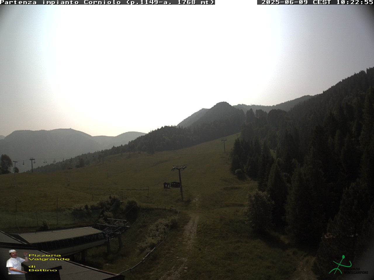 immagine della webcam nei dintorni di Lumezzane: webcam Montecampione